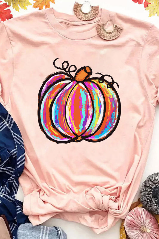 Colorful Pumpkin T-shirt