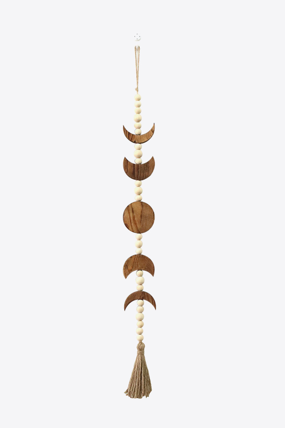 Wooden Moon Phase Wall Hanging