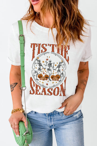 Halloween Tis The Season Graphic T-Shirt