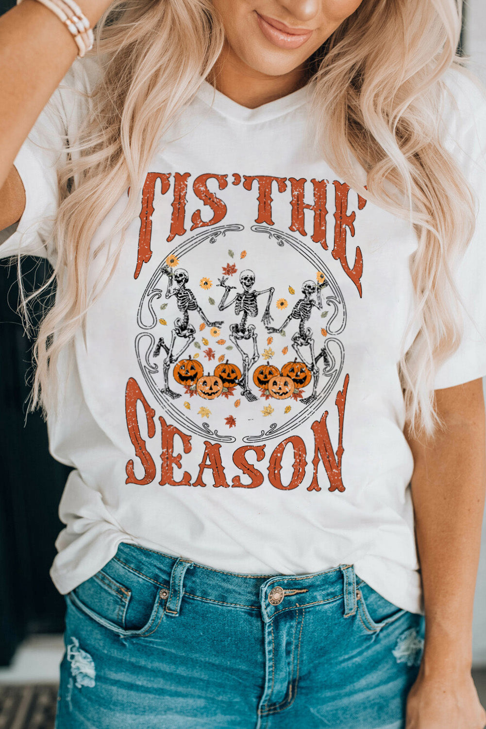 Halloween Tis The Season Graphic T-Shirt