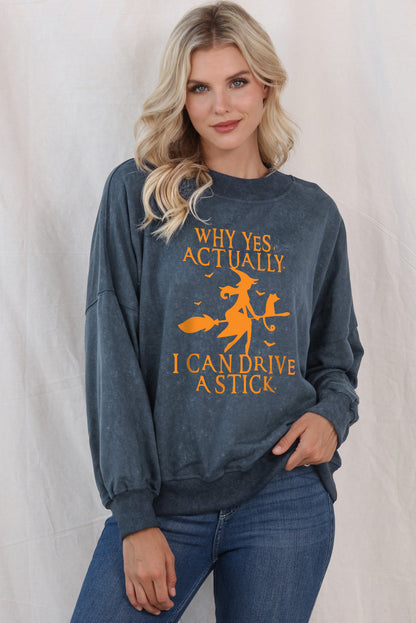 Witch Graphic Sweatshirt